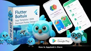 Flutter Boltuix App Template | 2025 Premium Flutter Material Design UIX (v3.3.1)