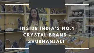 Inside India’s No. 1 Crystal Store : Shubhanjali store tour