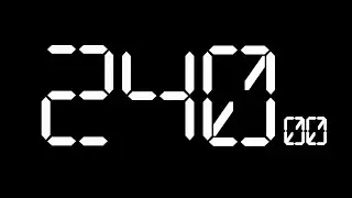 240 Minute (4 hour) Digital Countdown Timer
