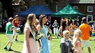 Arco Iris Samba Band welcoming the Wells Carnival Queen 2015