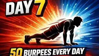Day 7: Doing 50 burpees EVERY day