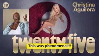 The 25th Anniversary of Christina Aguilera | Spotify Anniversaries LIVE (UK REACTION)