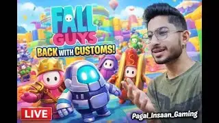 back with customs time to some in fall guys  | fall guys live stream