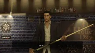 Yakuza Zero - Pool Puzzle Normal Diff  - 22 1 million ( earn a total of 10 million yen in pool)