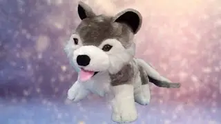soft toy syberian husky dog making tutorial | how to make syberian husky dog plushie in easy way