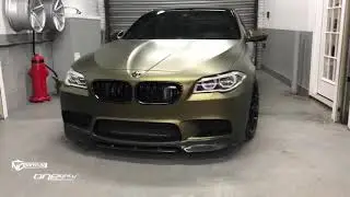The Gold Dust fully wrapped  Bmw M5