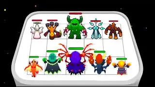 Merge Monster Run 3D Game in MAX LEVEL ⭐ Merge Simulator Battles