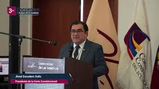 Inauguración del 3er. Encuentro por la Cultura del Precedente