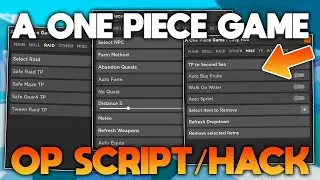 A One Piece Game Script GUI Hack - Auto Farm - Get All Fruits [+ Farm Defense]