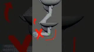 for better animation #devlog #gamedev #3DModeling #characterdesign #maya #3d
