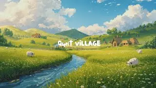 Peaceful Riverside Meadow: Celtic Harp, Flute & Grazing Sheep | 1.5 Hr