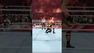 No one can beat rock 🥵 #wwe #wwe2k24 #gaming