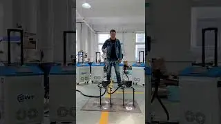 Double touch screen pulse laser cleaning machine are testing now
