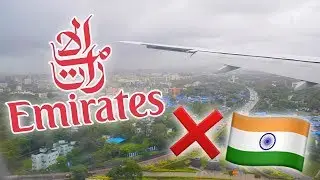 RUNWAY CLOSED!! Emirates 777-300ER Delayed Arrival into Mumbai!