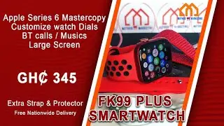FK99 PLUS SMARTWATCH. UNBOXING || SERIES   6 MASTERCOPY.