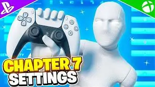 NEW BEST Controller SETTINGS + Sensitivity in Chapter 7 Season 4🎮 ( Fortnite Reload Gameplay)