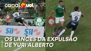 EXPULS&Atilde;O JUSTA? VEJA OS LANCES QUE RESULTARAM NO CART&Atilde;O VERMELHO DE YURI ALBERTO CONTRA O PALMEIRAS