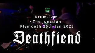 Deathfiend - The Junction - Plymouth - 25th Jan 2025 [Drum Cam]