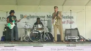 set 2 - Erich Goebel and The Flying Crowbars - kick off the 2nd day of 2023 Brightmoor Music Series