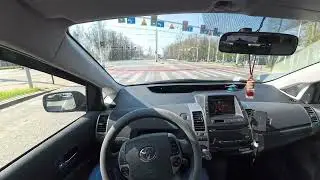 POV Drive in Wrocław | Toyota Prius 20 | Part 1