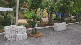Tiruvannamalai Girivalam Road Laying of Paver Block Stones | திருவண்ணாமலை கிரிவலப் பாதை பராமரிப்பு