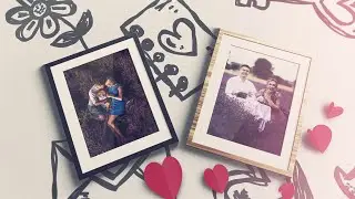 Love Story Slideshow Painting | Wedding Slide Show |  Happy Slide Show | FREE DOWNLOAD LINK