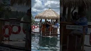 Tiki Hut Boat #shorts
