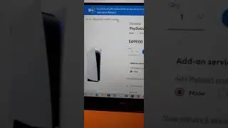 Trying to buy a ps5 at 3pm. Walmart website crashed before this video..