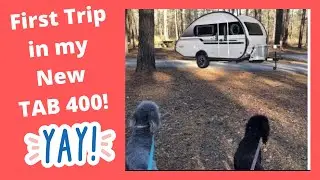 First camping trip in the TAB 400! #TAB400 #Ratcliff #MagnoliaRidge #Wintercamping #
