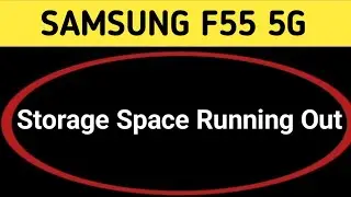 storage space running out Samsung galaxy f55, how to remove storage space running out