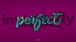3D Text effect | Custom 3D lettering design