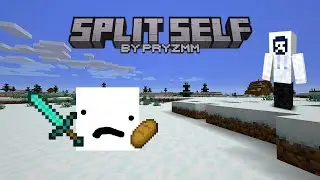 The enemy in this Minecraft mod, is you? (SplitSelf Minecraft)