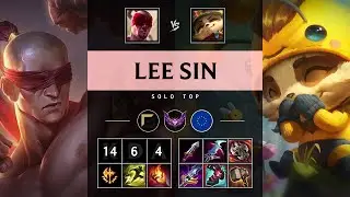 Lee Sin Top vs Teemo - EUW Master Patch 25.13