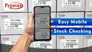 Easy Mobile Stock Checking & Barcode Collection App