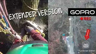 Lime tree dismantle - rigging job - footage with GoPro and drone (EXTENDED VERSION)