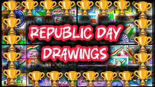 Republic Day Drawing Easy Steps / Republic Day Poster / How To Draw Republic Day Drawing Easy