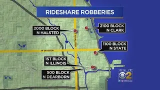 Rideshare Robberies Occurring In Chicago