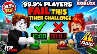 99.9% of Players FAIL This Timer Challenge in Roblox | Stop the Timer #Roblox #StopTheTimer #Chal...