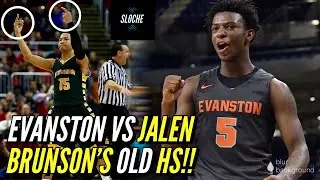 INTENSE OVERTIME WIN IN SUPER SECTIONAL!! | Stevenson vs Evanston Got HEATED!!
