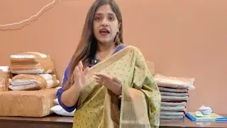 Kora silk Banarasi at ₹1800
