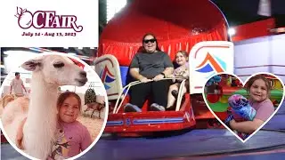 OC Fair Vlog || Hypnotist, Rides, Games, and More!
