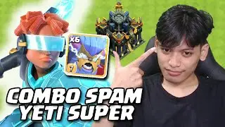 YETI SUPER SIAP GANTIIN KANGKUNG NIH?! SETRUMAN BIJINYA SAKIT BANGET DI TH17 - COC Indonesia