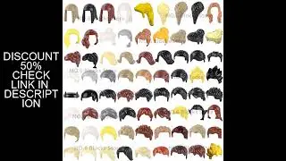 MOC Min Building Blocks Compatible Body Parts Figure Hair Accessories DIY City Boy's Hair Girl's Hai