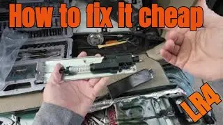 How to fix it cheap. LR4 Rear Upper Door Lock Actuator Replacement .