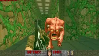 Прохождение Ultimate Doom E2M3 Refinery 100% UV
