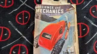 Science and Mechanics Dec 1947.  Snow Travel Comes Of Age Sno-Cat