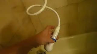 Review and Installation of a REMOVABLE Shower HOse by Rinse Ace
