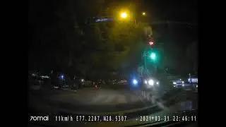 Crash in Delhi street caused by reckless driving. #dashcam #crash