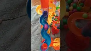 ASMR Satisfying Marble Run Sound Play number #70 #marblesrace #marblegame #satisfying #asmr