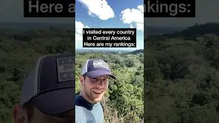 Ranking Every Country in Central America #shorts